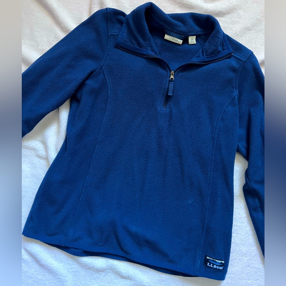 LL Bean Quarter Zip Fleece